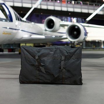 Дорожня сумка 200л розмір 80x50x50 см Trizand 24257 &mdash; для подорожей і зберігання &mdash; чорний 24257 фото