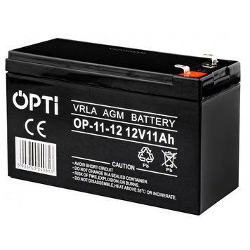 Акумуляторна батарея Volt Polska AGM OPTI 12V 11 Ah VRLA 4565 фото
