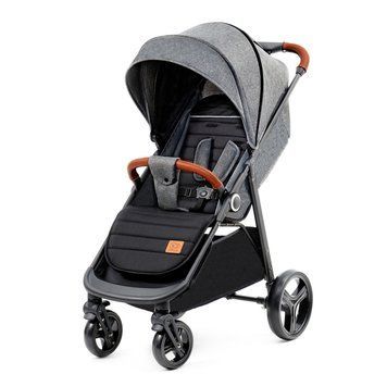 Прогулянковий візок Kinderkraft GRANDE Plus Grey Hnrt_4443 фото