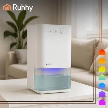 Осушувач повітря з LED-підсвіткою і таймером RUHHY 26495 Ruhhy 26495 фото