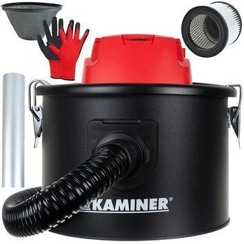 Пилосос для золи промисловий (для каміна) ОДК008-10Л Kaminer 6317+2 фільтра Польща &mdash; для каміна, печі та майстерні 6317 фото