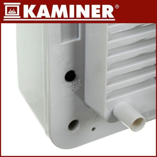 Настінна теплова завіса Kaminer AIRO 26389 White, 2000 Вт, Wi-Fi, PTC, пульт ДК, LED-дисплей 26389 фото