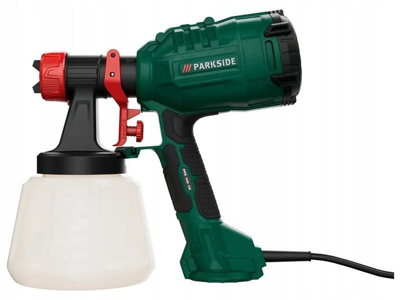 Мережевий фарбопульт &mdash; Фарбувальний пістолет Parkside PFS 400 B1 450 Вт Parkside PFS 450 Вт - B1 фото