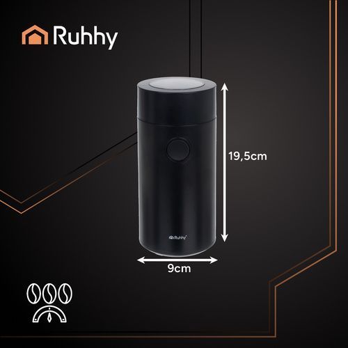Електрична кавомолка Ruhhy 26219, 150 Вт, 50 г, ножова, для кави, спецій і горіхів 26219 фото