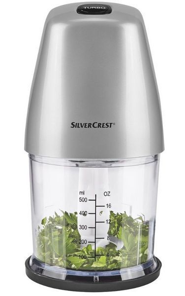 Подрібнювач чопер Silver Crest SMZ 260 I2 Silver (овочі, зелень, цибуля, горіхи та кубики льоду) Німеччина 37976921 фото