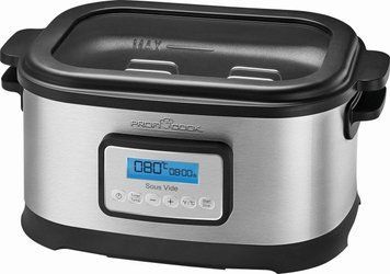 Апарат Sous Vide ProfiCook PC-SV 1112, 520 Вт, 8,5 л, сенсорне керування, Німеччина 52335 фото
