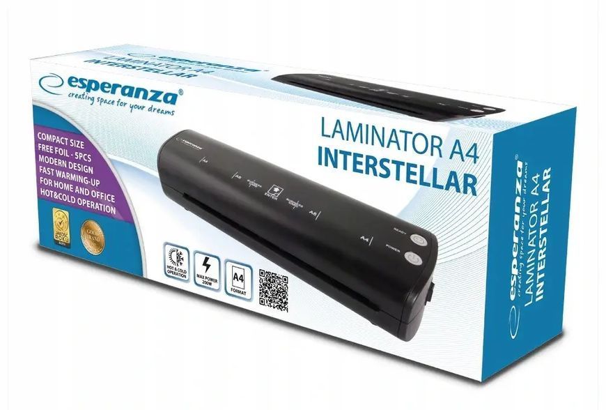 Ламінатор ESPERANZA A4 INTERSTELLAR EFL004 EFL004 фото