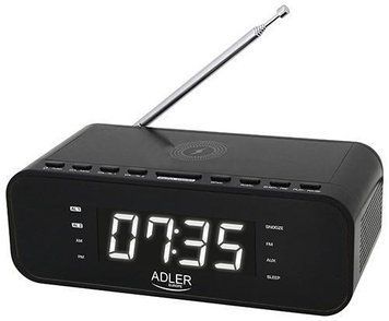 Радіогодинник Adler AD 1192B з бездротовою зарядкою і FM 54767920 фото
