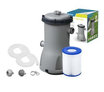 Картриджний фільтр-насос Bestway 58386, 3028 л/год, тип II, для басейнів 1100-17400 58386 фото