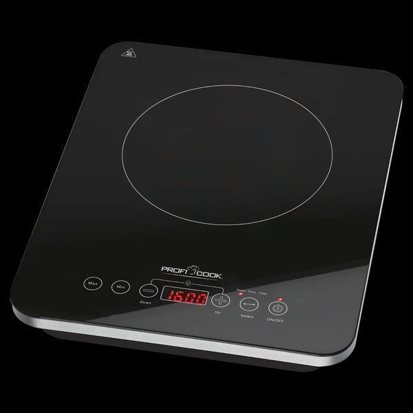 Настільна індукційна плита ProfiCook PC-EKI 1062 (одинарна конфорка, 2000Вт, Німеччина) CTC50748 фото