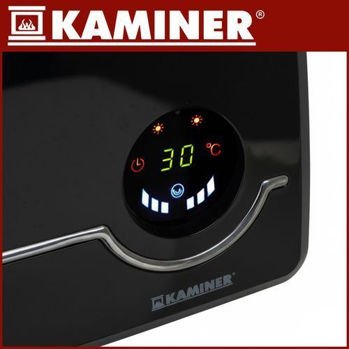 Настінна теплова завіса Kaminer AIRO 26388, 2000 Вт, Wi-Fi, PTC, пульт ДК, LED-дисплей 26388 фото