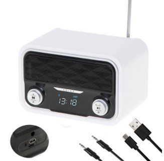 Bluetooth-радіо з годинником Adler AD 1185 FM-радіо до 50 станцій 1382996878 фото