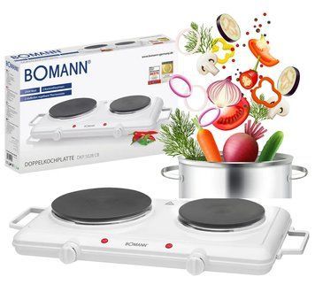 Настільна електрична плита Bomann DKP 5028 CB (2500 Вт, Німеччина) 59093 &mdash; менше рутини та більше зручності на кухні 59093 фото