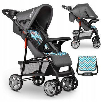 Прогулянковий візок Lionelo Emma Plus Blue Scandi Hnrt_1551 фото