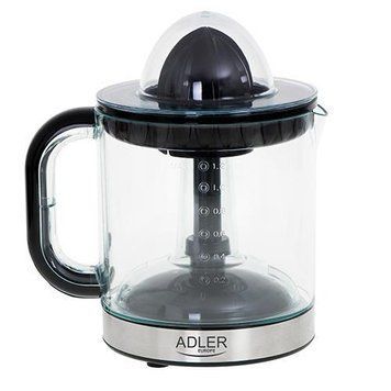 Соковитискач для цитрусових Adler AD 4012 1,2 л, 40&ndash;60 Вт, 2 конуси, реверсивне обертання, чорний 47246304 фото