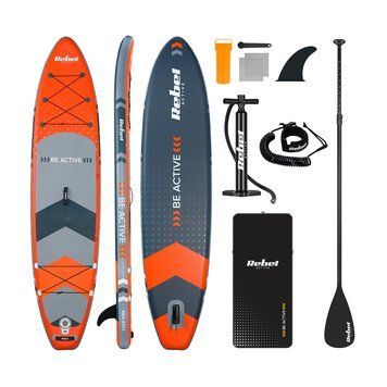 SUP дошка 350см Rebel ACTIVE з аксесуарами сапборд 150 кг 350 x 81 х 15 см Orange 4990 фото